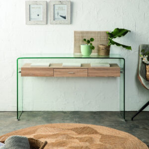 Consola Sidney cristal