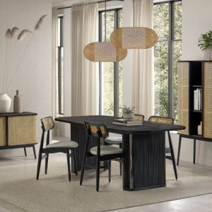Mesa de comedor Manila negra